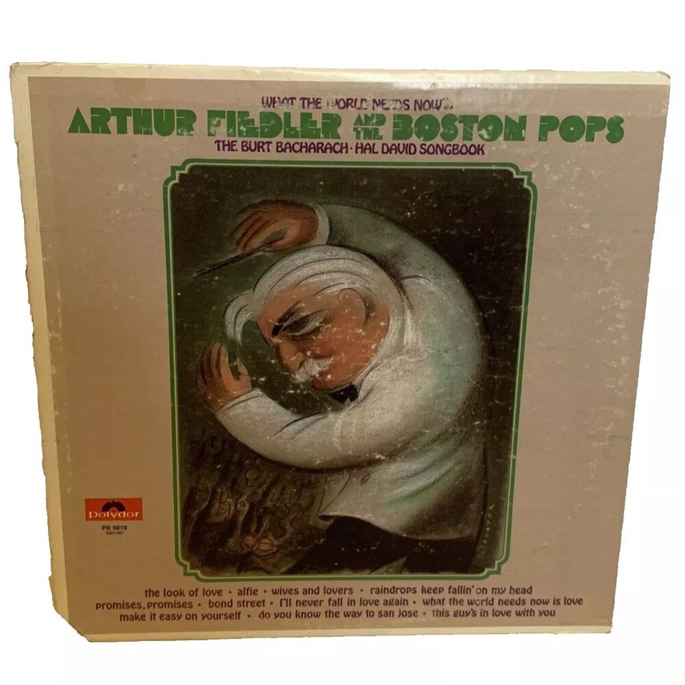 Arthur Fiedler What The World Needs Now (Vinyl, 1972) Polydor SW 94426 VG+ LP